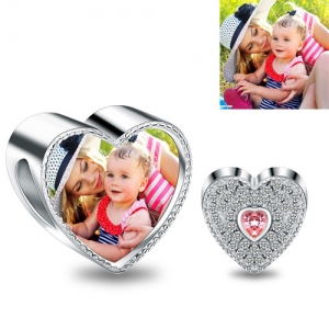 Foto Crystal Heart Charm