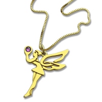 Fairy Birthstone Necklace