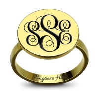 Monogram ring