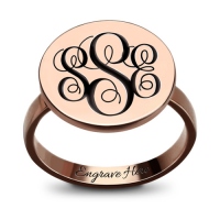 Monogram ring