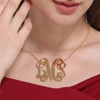 monogram jewelry