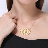 monogram jewelry