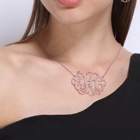 monogram jewelry