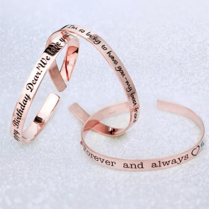 engraved bracelet