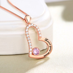 heart necklace	