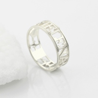 heart name ring