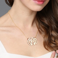 monogram jewelry