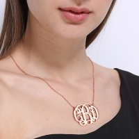 monogram jewelry