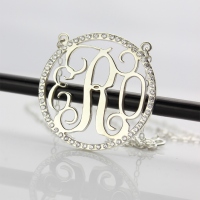 Cut Out Monogram Jewelry