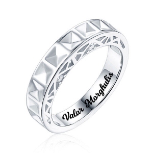 Personlig Love Bridge inspirerad med Birthstone Promise Ring