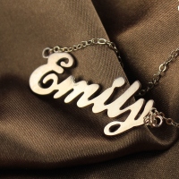 Script Name Necklace