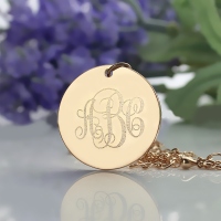 engraved necklace