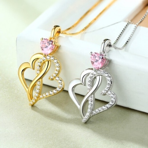 love heart necklace	