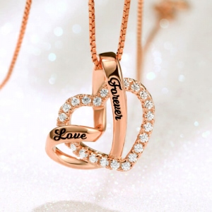 heart necklace	